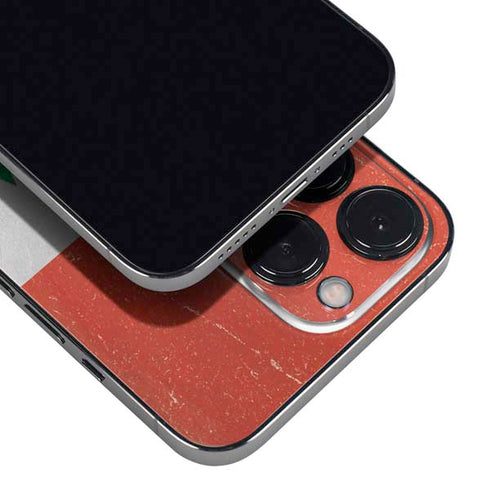 Syria Flag Distressed iPhone 16 Pro Skin
